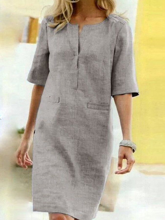 Keziah | Elegant Shirt Dress