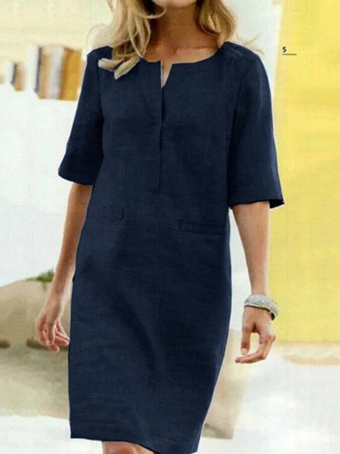 Keziah | Elegant Shirt Dress