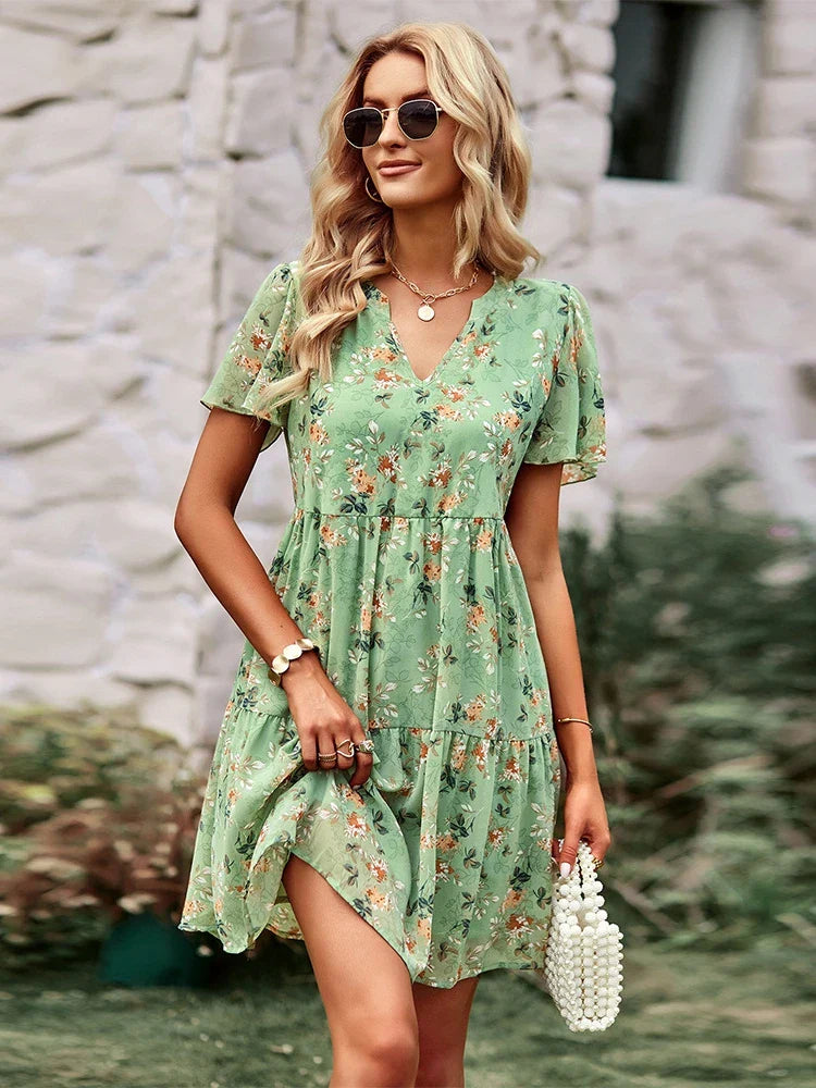 Clarabelle | Breezy Floral Dress