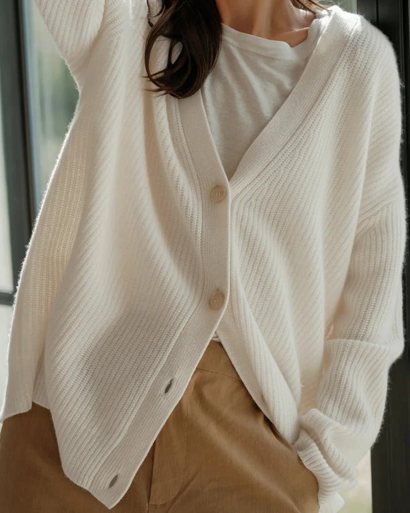 Rina | Breezy Buttoned Cardigan