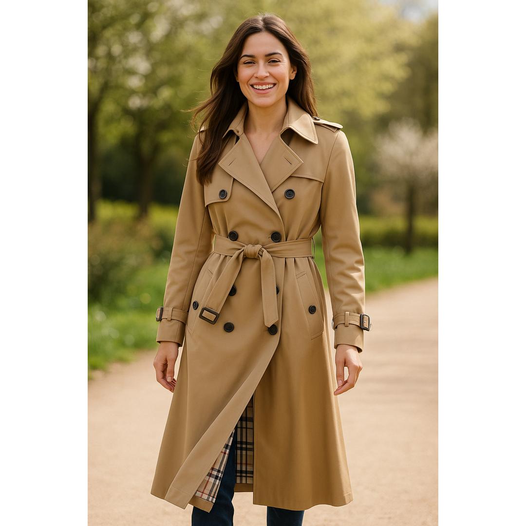 Sienna Trench – Timeless Elegance